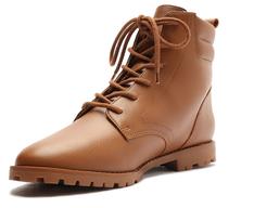 Coturno Marrom Cano Curto