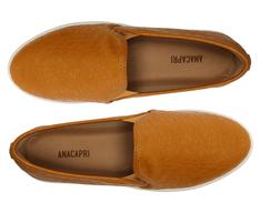 Slip On Amarelo Mostarda Sola Alta