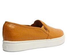 Slip On Amarelo Mostarda Sola Alta